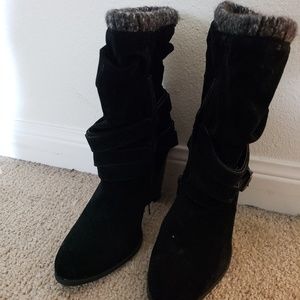 Black booties